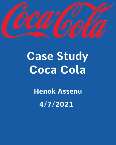 Case Study Cover Page Examples